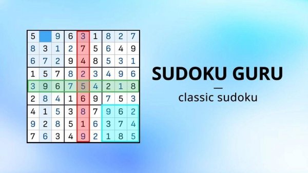 Sudoku Guru Classic Puzzle Game