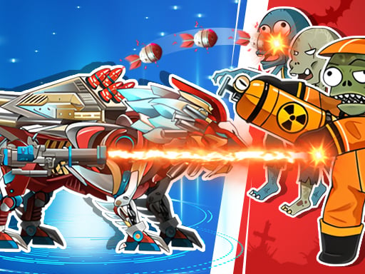 Robot Terminator T Rex Online Arcade Game