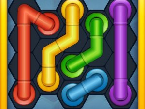 Pipe Lines Hexa Puzzle Game - Logic Puzzle Game