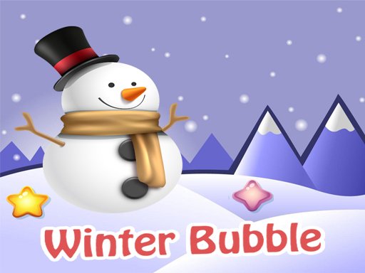 Winter Bubble Puzzle Game