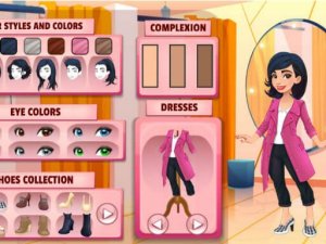 Girl Dressup Deluxe Online Fashion Game