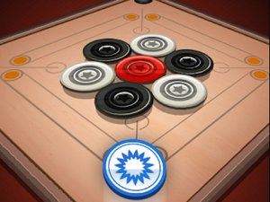 Carrom 2 Player Online Game - Board Game