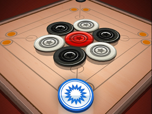 Carrom 2 Player Online Game - Board Game