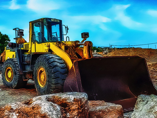 Heavy Construction Vehicles Puzzle Game Online - Puzzle Game