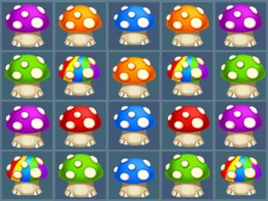 Mushroom Match Online Puzzle Game