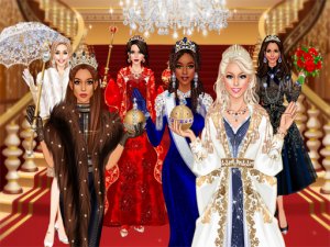 Red Carpet Royal Dress Up Game Fashion Game