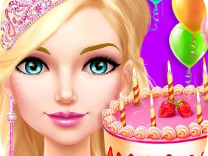 Princess Birthday Bash Salon Online Dress Up Game