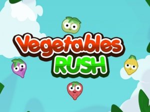 Vegetables Rush Puzzle Game - Match 3 Puzzle