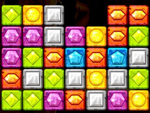 Gems Blocks Collapse Puzzle Game