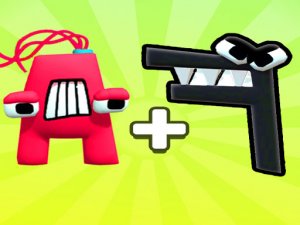 Merge Alphabet Number Run Online Game Puzzle Game