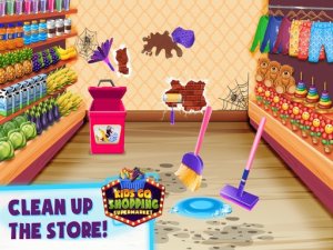 Kids Go Shopping Online Game - Educational Puzzle Game