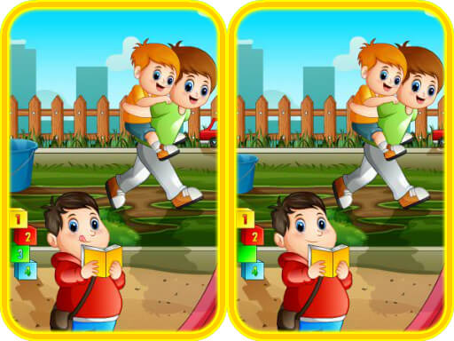 Public Park Differences Puzzle Game