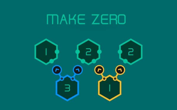 Make Zero: Math Puzzle Game Online