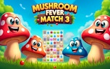 Mushroom Fever Match 3 Puzzle Online Game