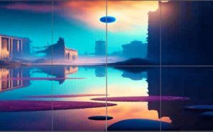 Abandoned Places Tile Puzzle
