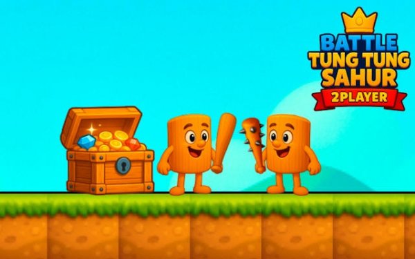 Battle Tung Tung Sahur 2 Player - Stick Fight Challenge
