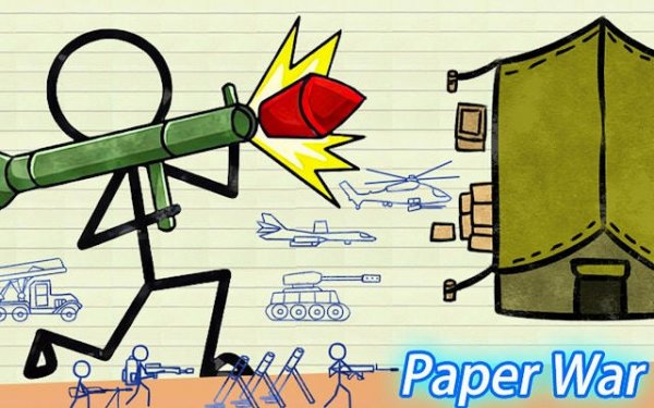 Paper War - Strategy Defense Game Online