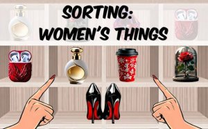 Sorting: Women's Things - Puzzle Game