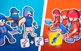 Squad Assembler: Red vs Blue - Merge & Battle