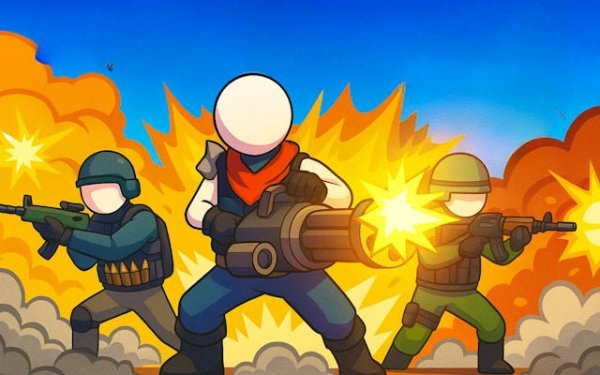 Squad Precision Fighter 3D: Army Commando Battle