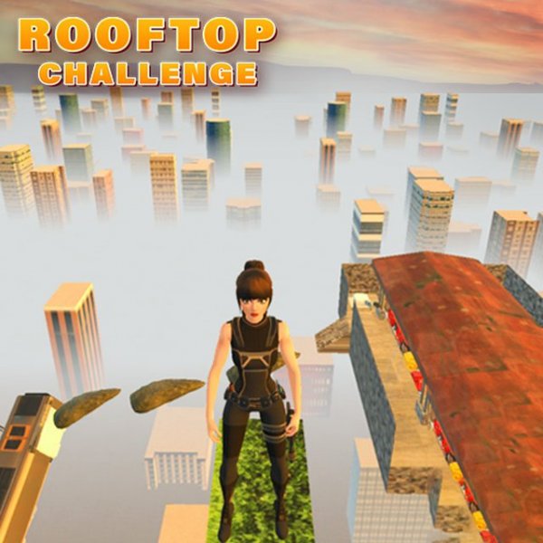 Rooftop Challenge Parkour Game