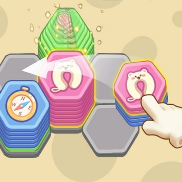 Hex Triple Match Online Puzzle Game - Puzzle Game