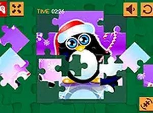 Winter Penguin Tile Assembly