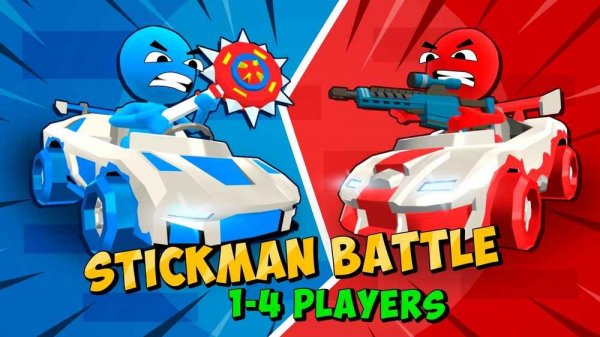 Stickman Arena Multiplayer Arcade
